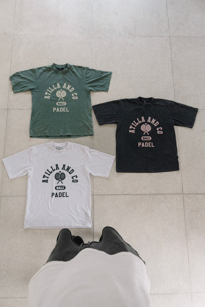 RETRO ATILLA & CO PADEL TEE